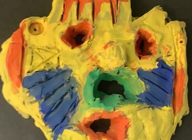 Finished masks (9)